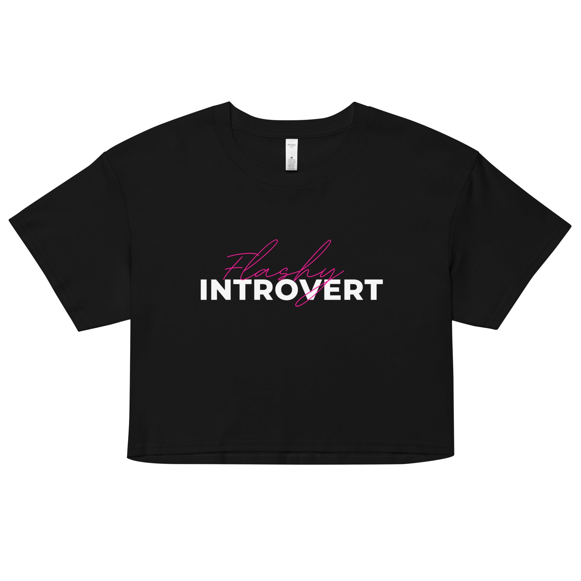 Flashy Introvert Crop
