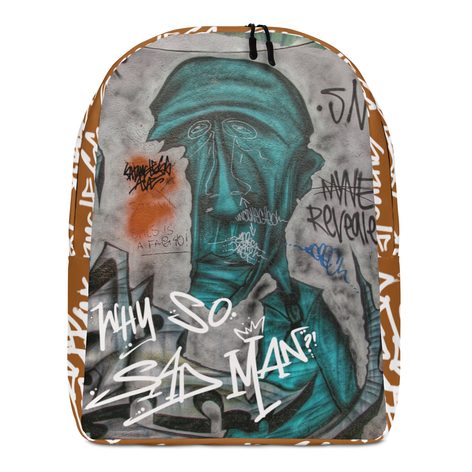 Why So Sad Man?! Backpack