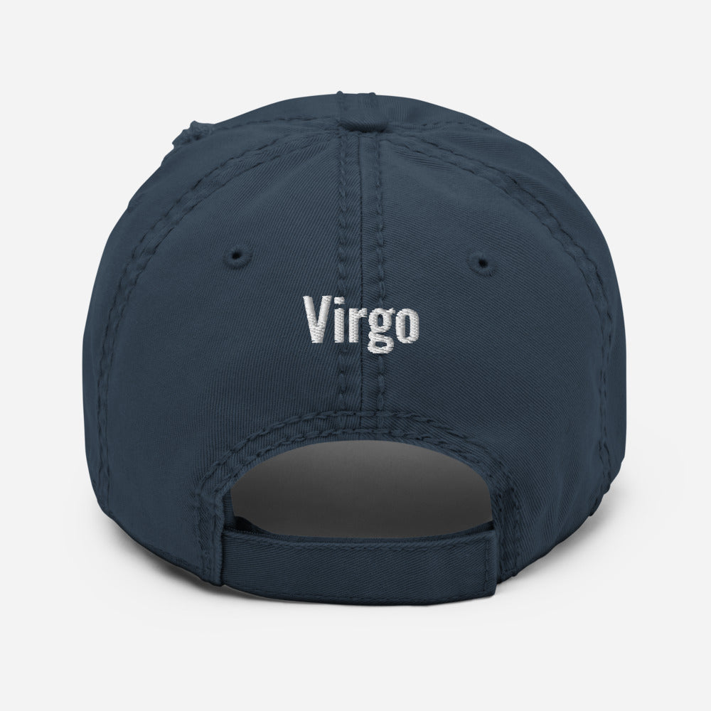 Virgo Distressed Dad Hat - ShamelessAve